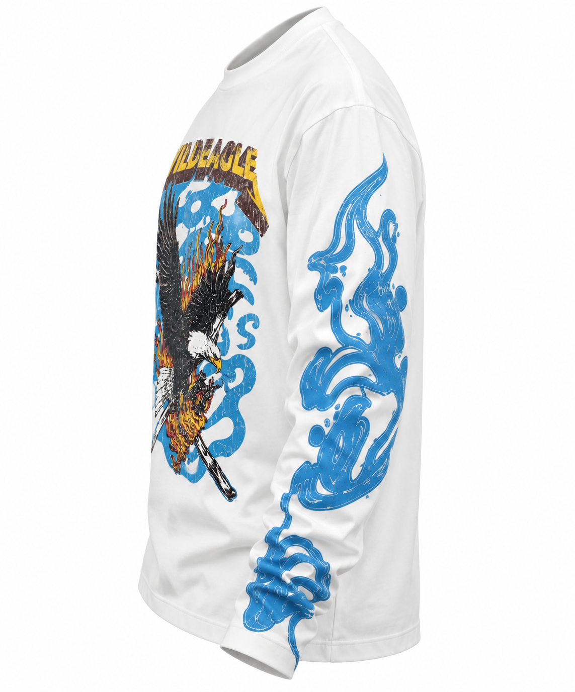 Long-sleev Wild premium bianca