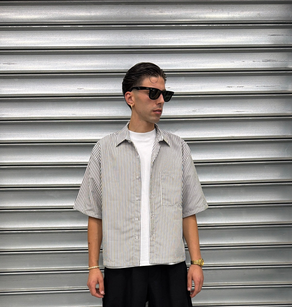 Camicia a righe