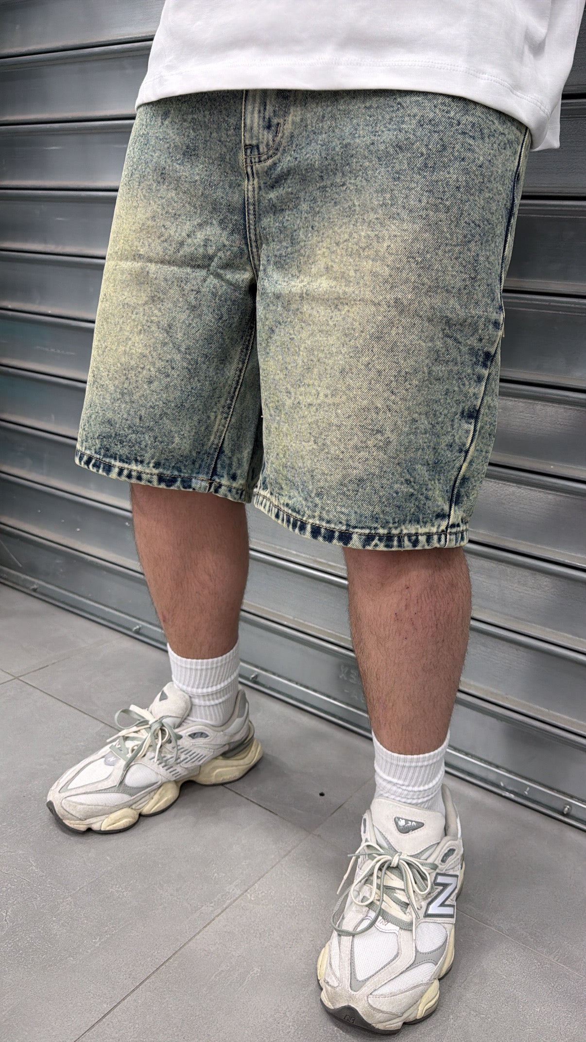 Shorts sabbiato