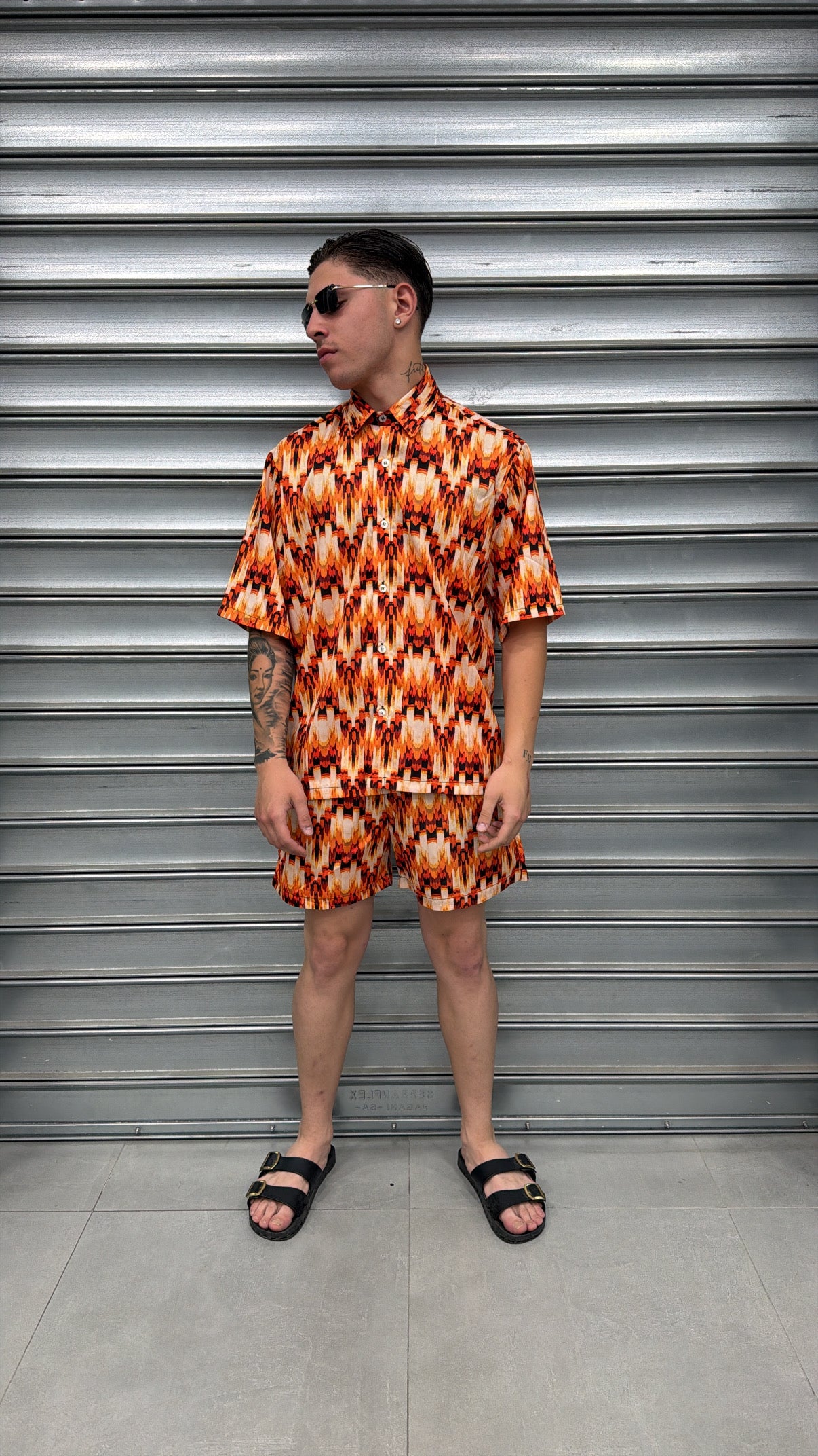 Coord-set Sahara costume camicia