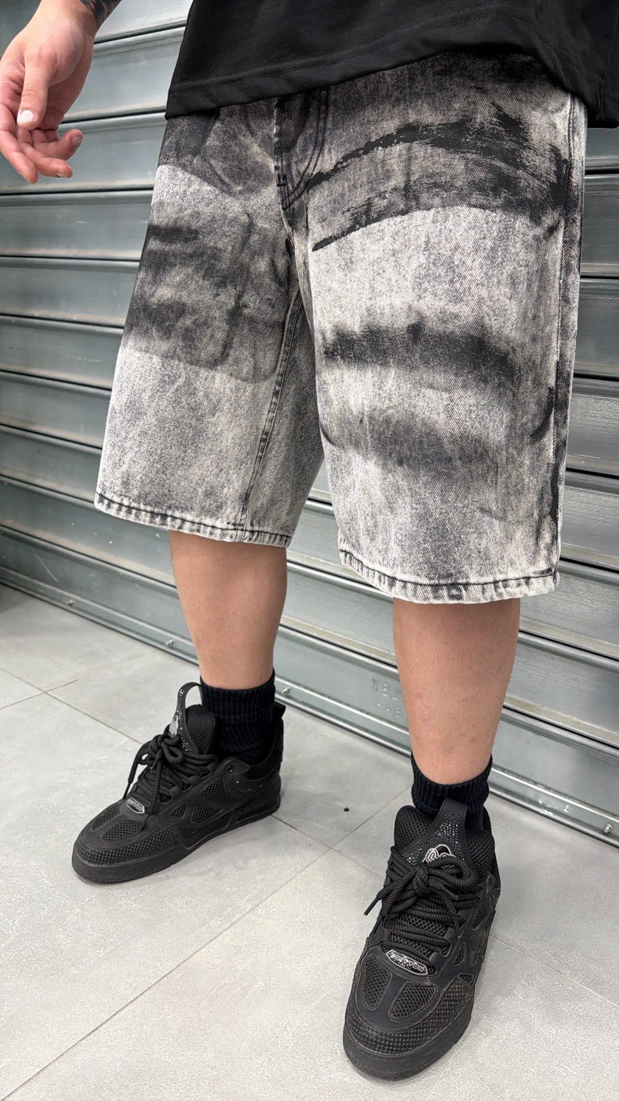 Shorts slavato premium