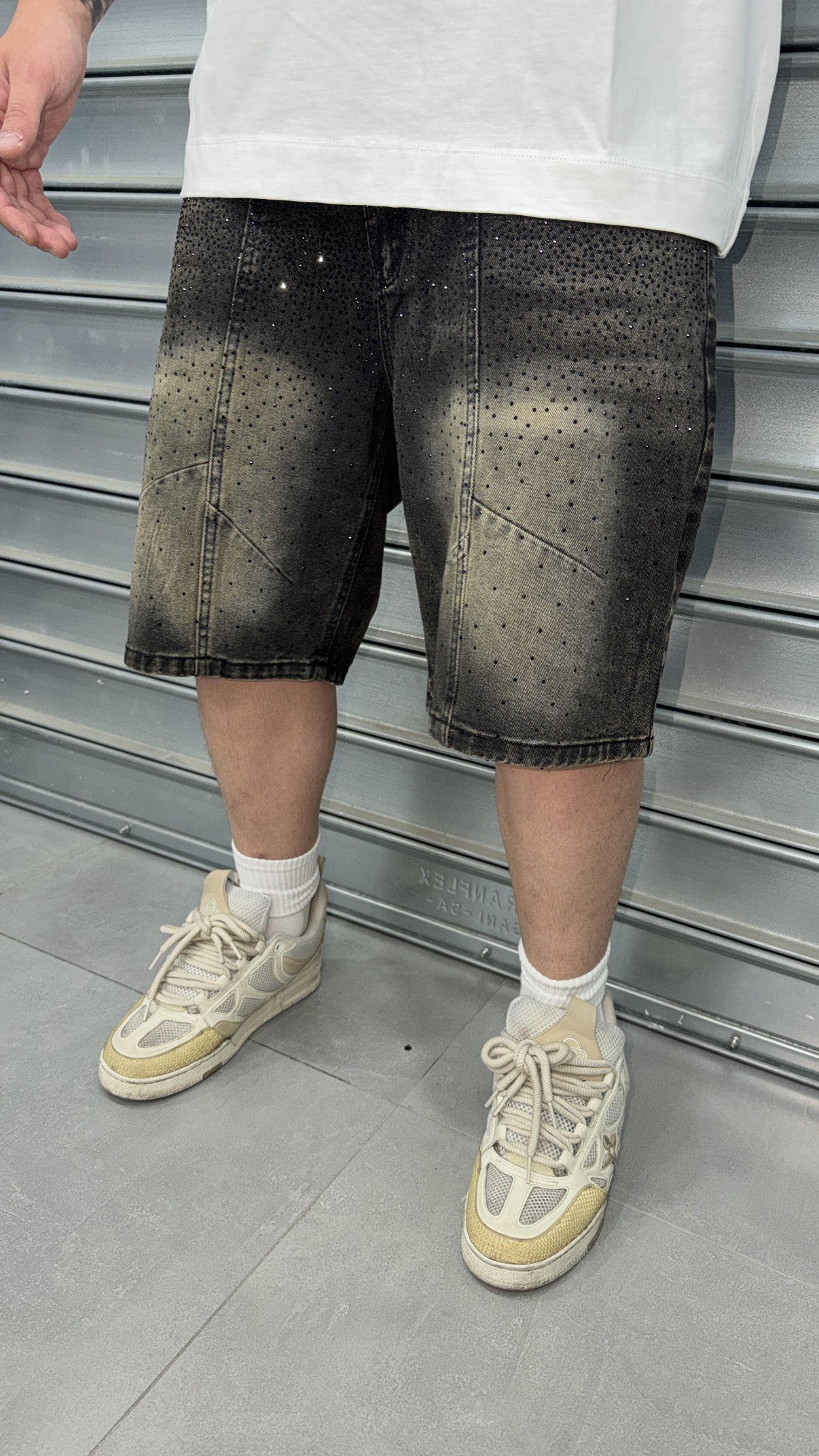 Shorts diamond sabbiato