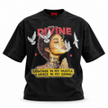 T-shirt Face BNK studio nera