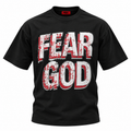 T-shirt Fear Bnk studio nera
