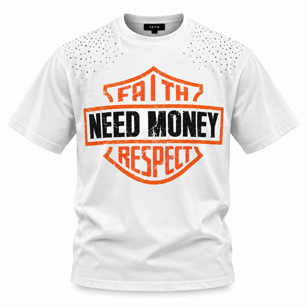 T-shirt FAITH bianca