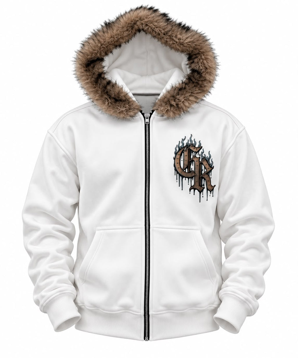 Felpa No PAIN Tpwr brand Premium bianca