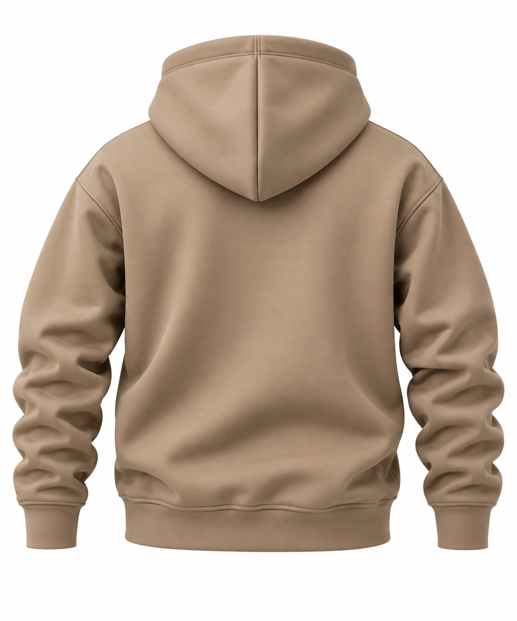 Felpa scuba beige
