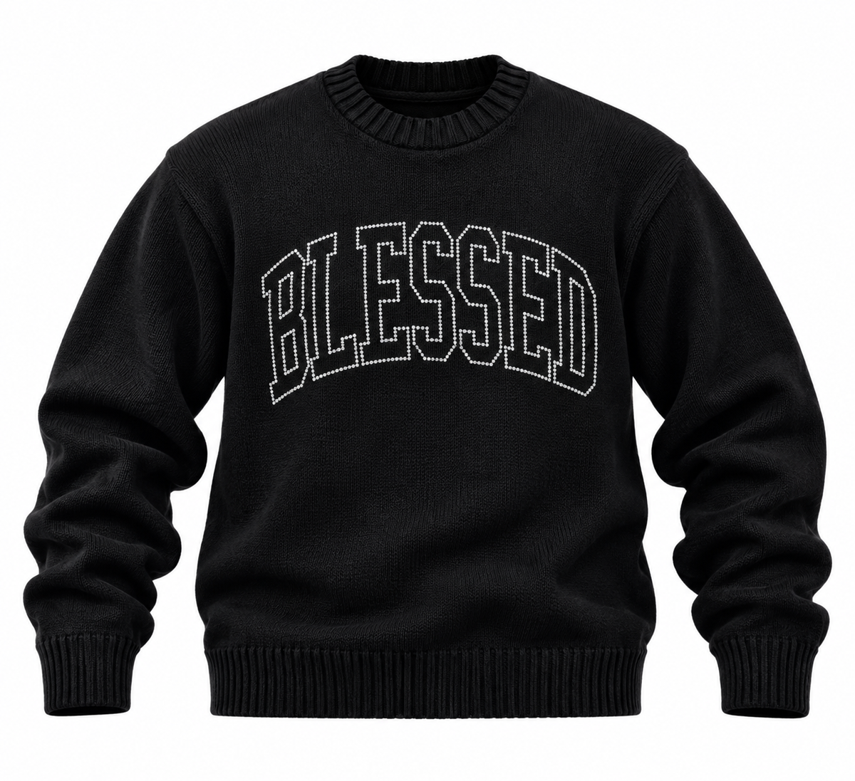 Maglione Blessed DIAMOND nero