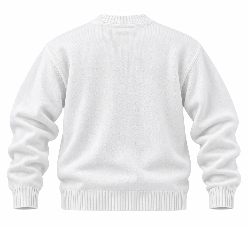 Maglione Blessed DIAMOND bianco
