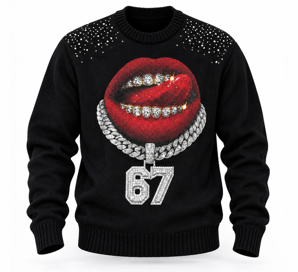 maglione mod. pap*r nero