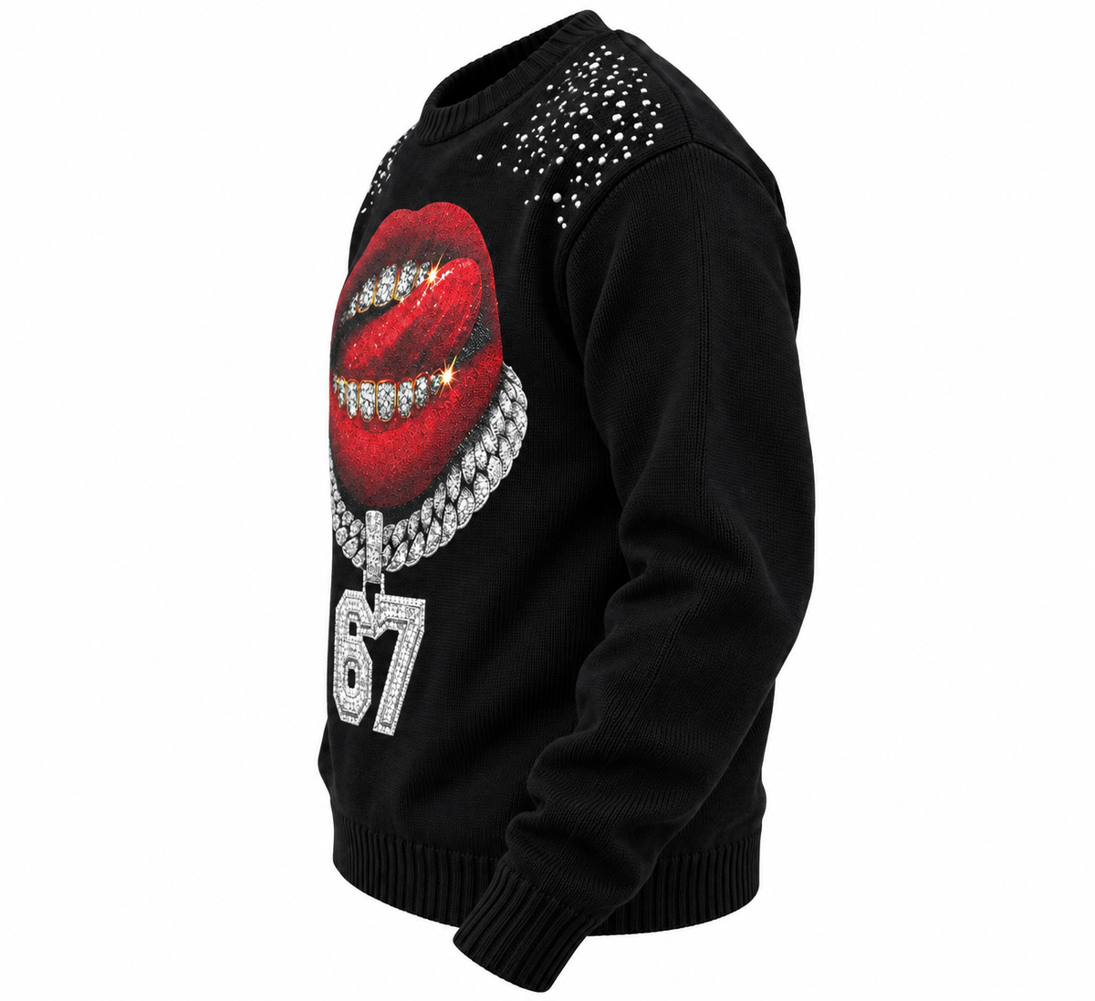 maglione mod. pap*r nero