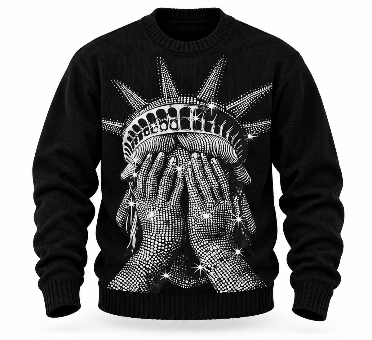 Maglione ny nero