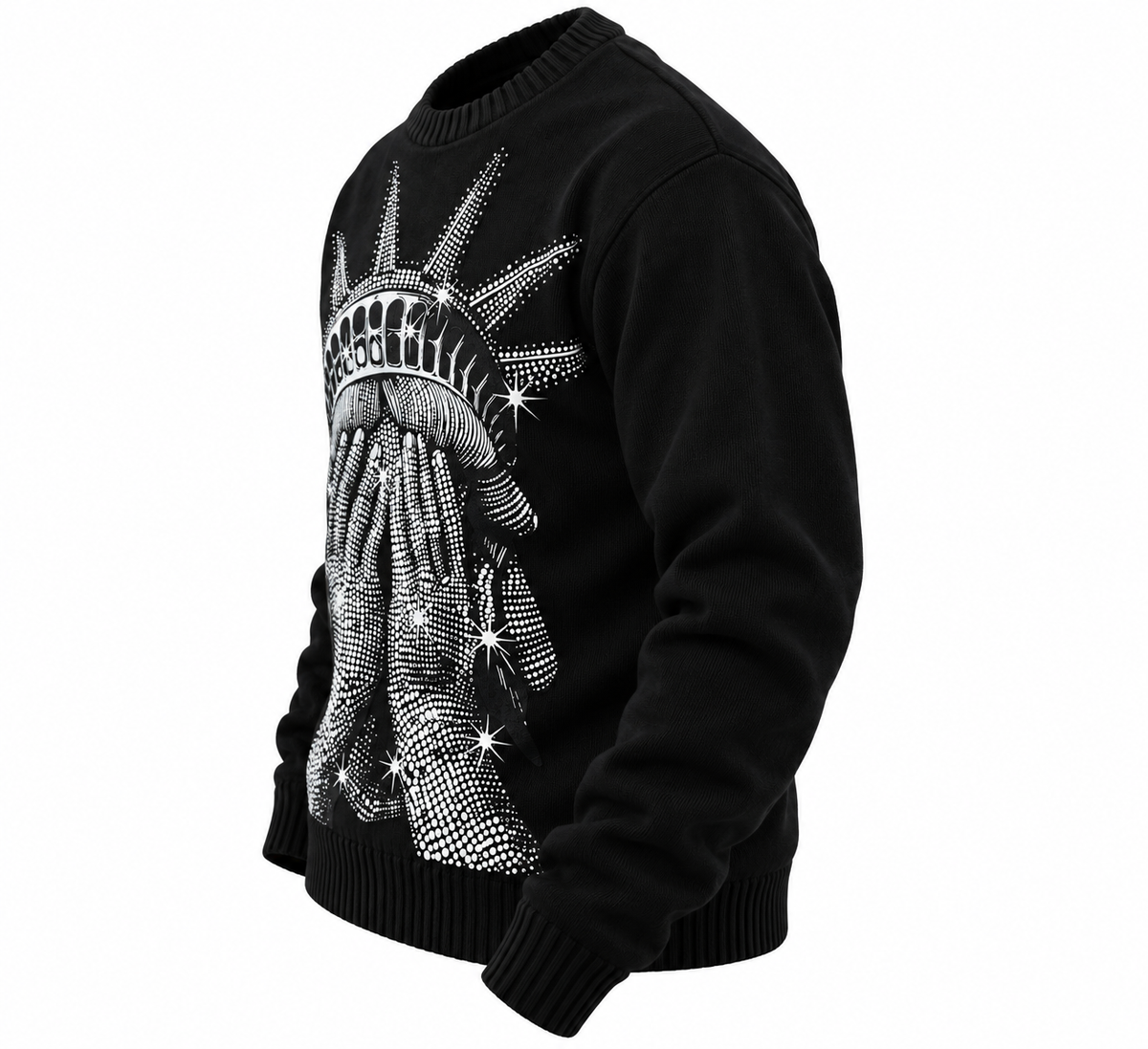 Maglione ny nero