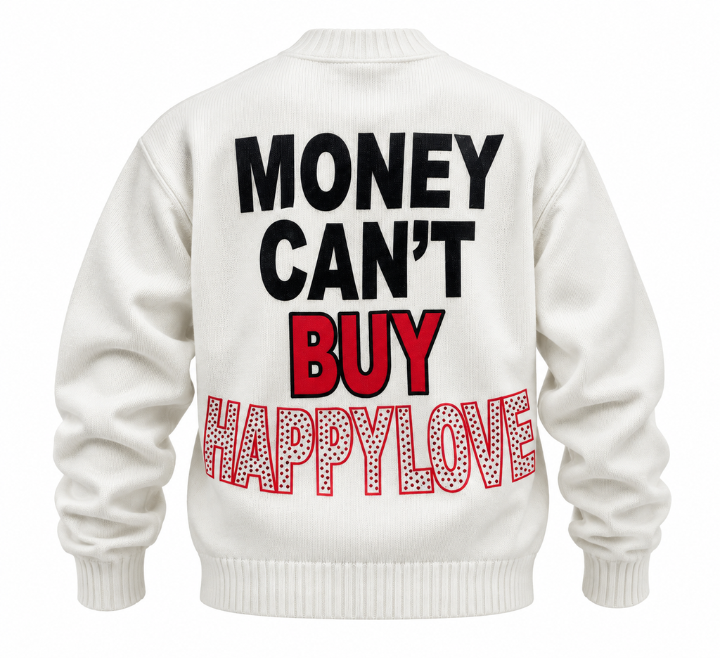 maglione money bianco