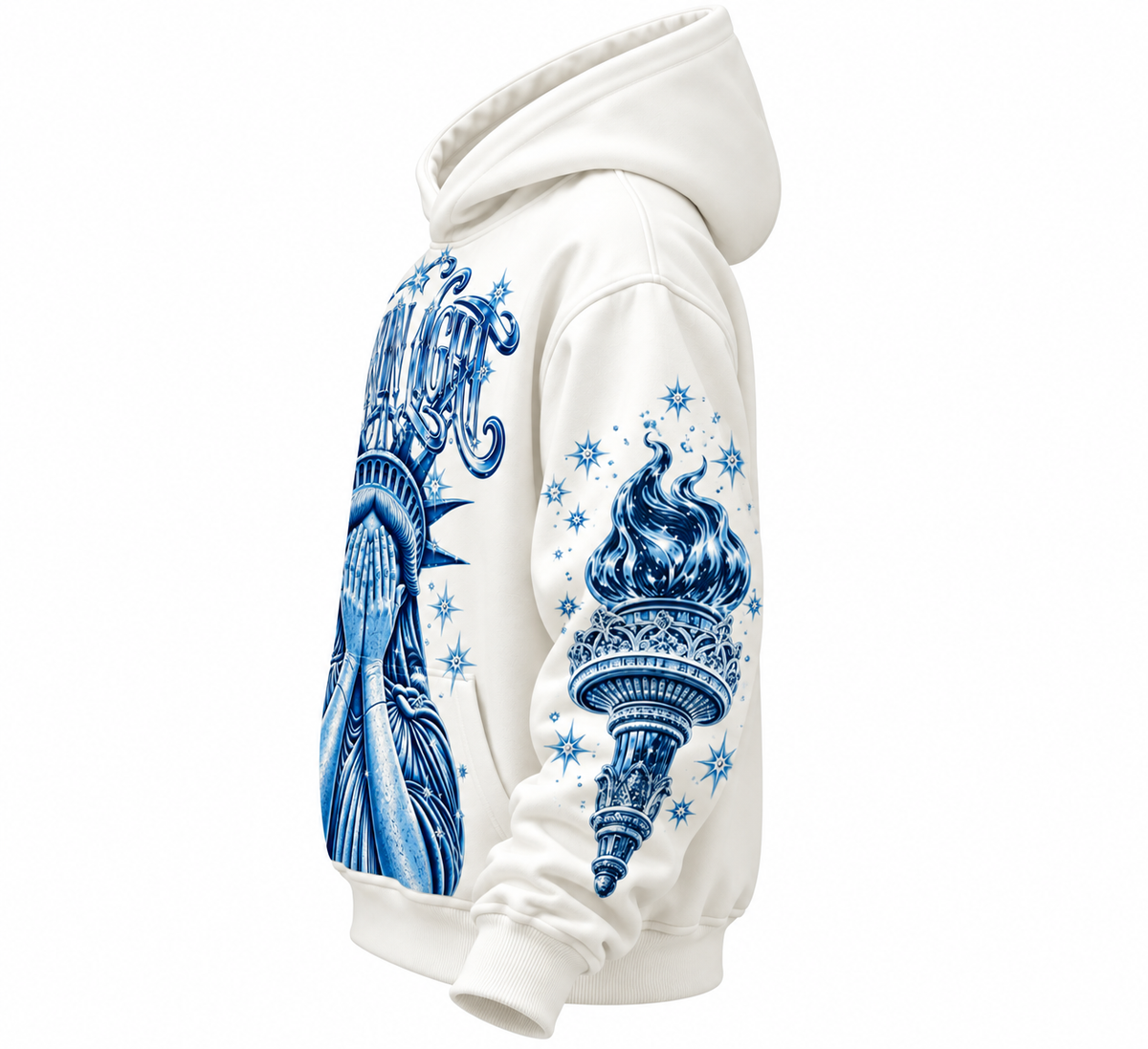 Felpa liberty wlk brand bianca