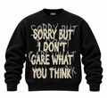 maglione borchie nero