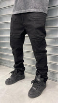 Jeans Biker nero