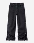 Jeans Flared Total Black