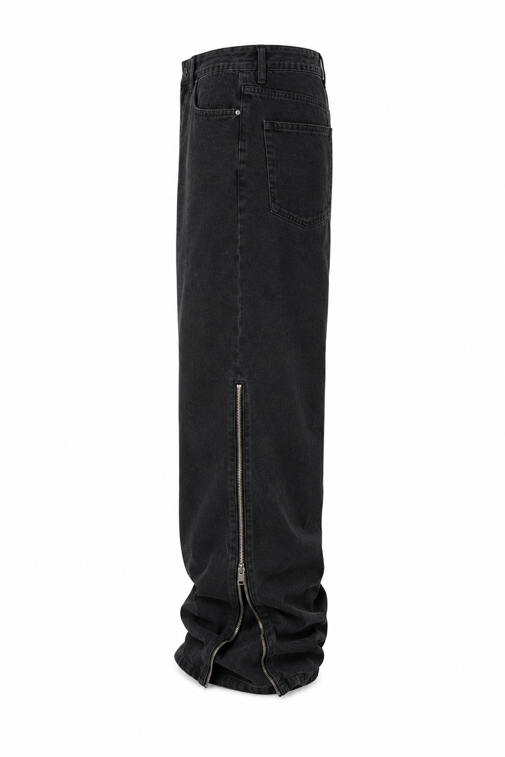 Jeans Flared Total Black
